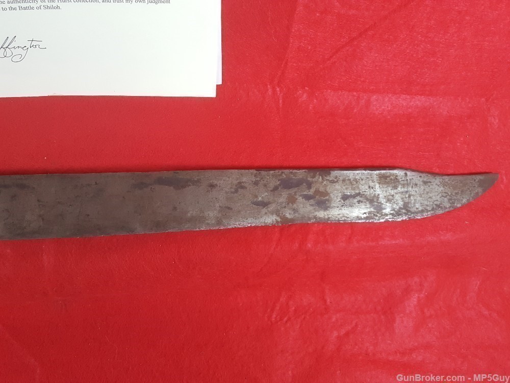 Confederate State Arsenal D Guard Bowie Knife-img-6