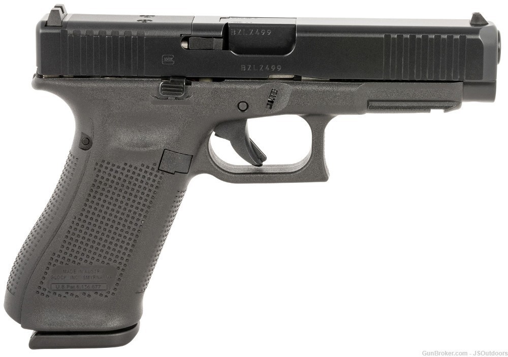  Glock 47 Gen5 9mm 4.5" Bbl Black 17 Round Semi Auto Pistol-img-0