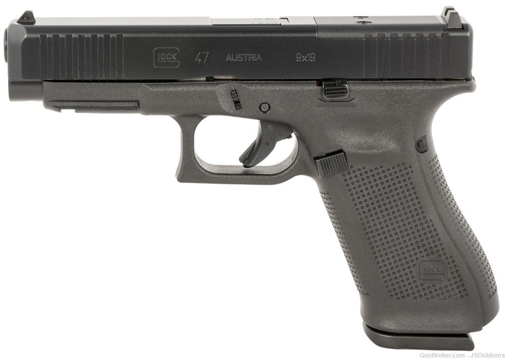  Glock 47 Gen5 9mm 4.5" Bbl Black 17 Round Semi Auto Pistol-img-1