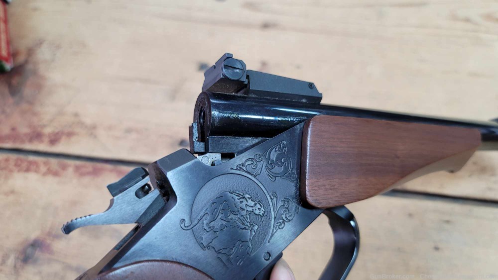 Thompson Center Arms Contender .22WMR pistol single shot-img-6