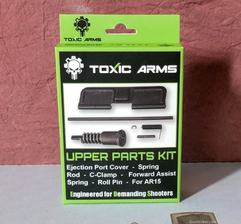 Toxic Arms Upper Parts Kit Ejection Port Cover and Forward Assist Dust AR15-img-0