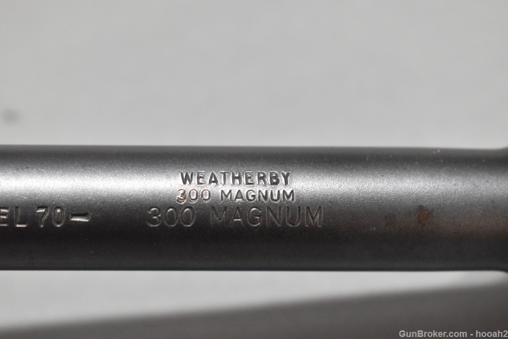 Pre 64 Winchester Model 70 300 Weatherby Magnum Barrel 1948 READ-img-17
