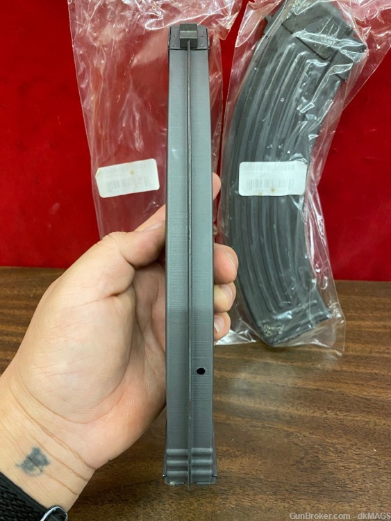 2 AK-47 7.62x39 40rd Magazines Mags Clips American Tactical RPK-img-5