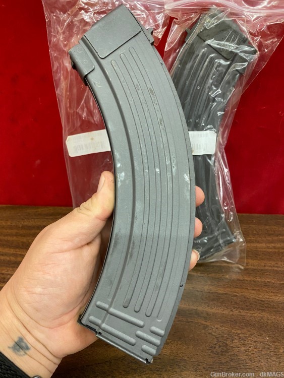 2 AK-47 7.62x39 40rd Magazines Mags Clips American Tactical RPK-img-4