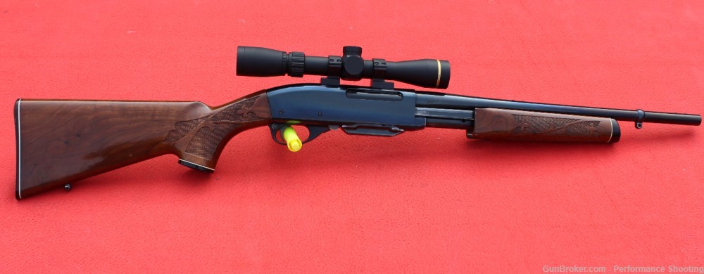Remington 7600 Pump Action 30-06 16.75" Carbine Leupold-img-0