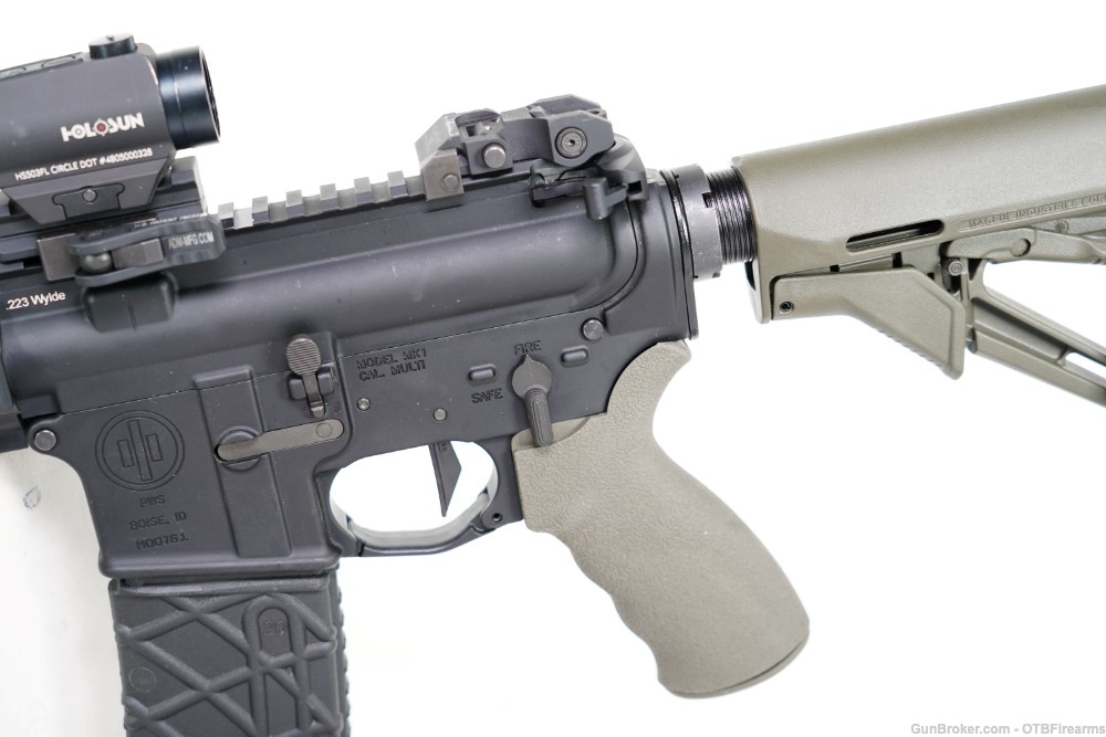 PWS MK1 SBR .223 Wylde with AAC 762 SDN-6, SureFire Scout, Holsun HS503-img-19