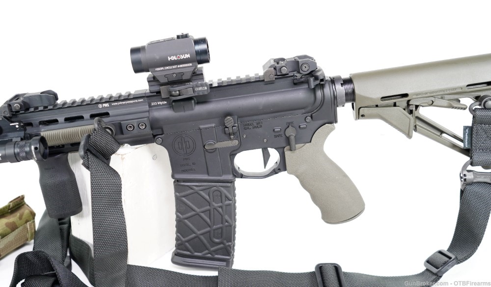 PWS MK1 SBR .223 Wylde with AAC 762 SDN-6, SureFire Scout, Holsun HS503-img-17