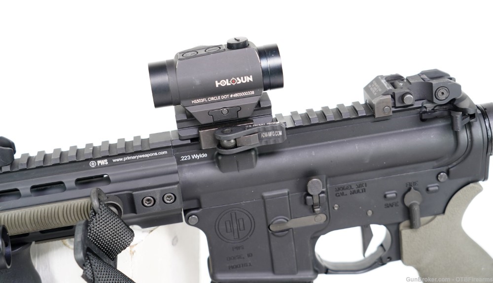 PWS MK1 SBR .223 Wylde with AAC 762 SDN-6, SureFire Scout, Holsun HS503-img-15