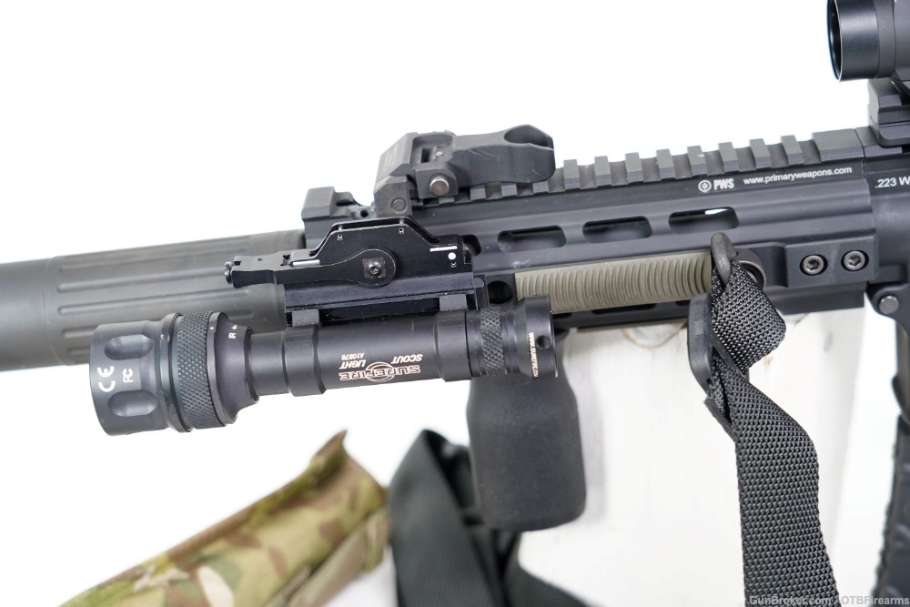 PWS MK1 SBR .223 Wylde with AAC 762 SDN-6, SureFire Scout, Holsun HS503-img-14