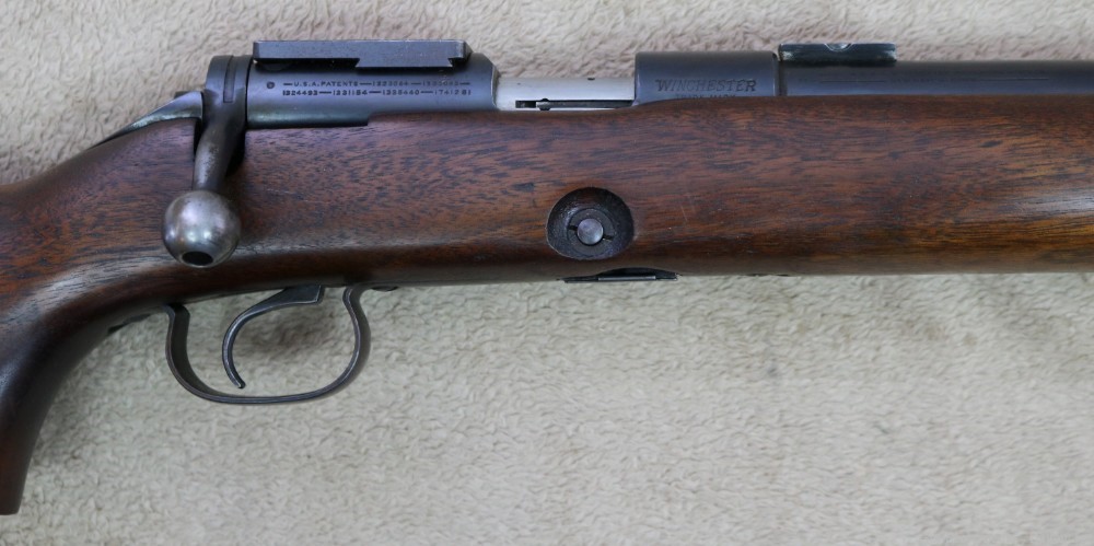 Scarce Pre-War Winchester Model 52 Heavy Barrel Target Rifle 22LR 1936 28" -img-8