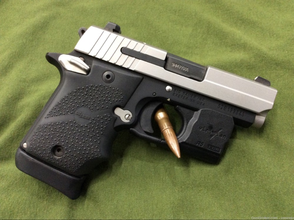 SIG P938 WITH LIGHT AND HOLSTER-img-1