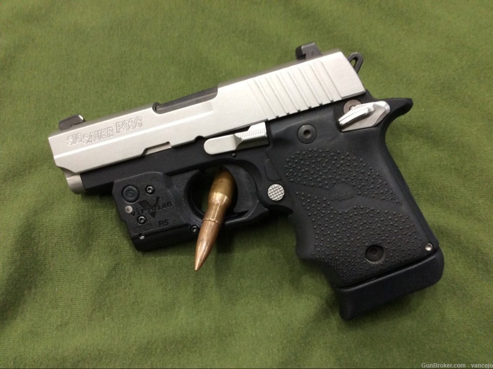 SIG P938 WITH LIGHT AND HOLSTER-img-0
