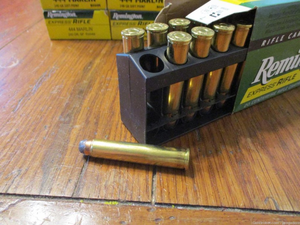.444 Marlin Remington 240gr softpoint 20 round box NEW-img-1