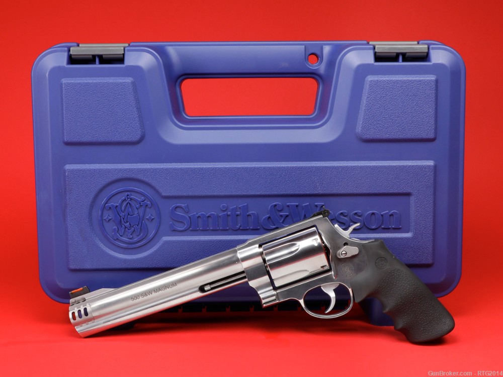 Smith & Wesson 500 Magnum 8-3/8" Dual Comp 163501 NIB, FastShip, NoCCfee-img-0