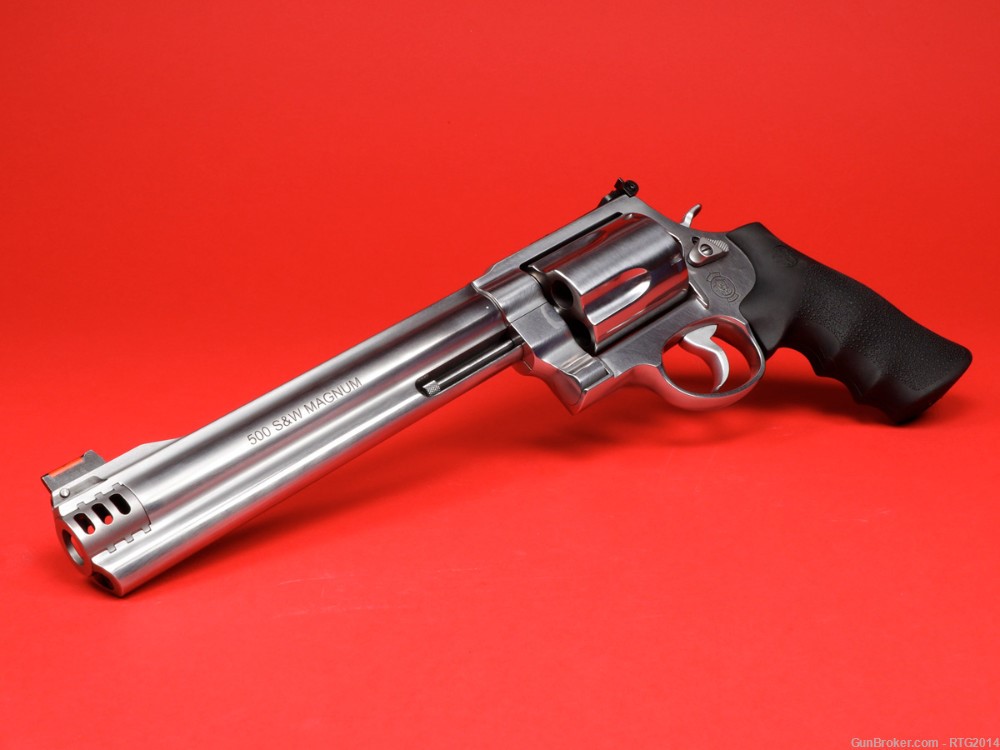 Smith & Wesson 500 Magnum 8-3/8" Dual Comp 163501 NIB, FastShip, NoCCfee-img-2