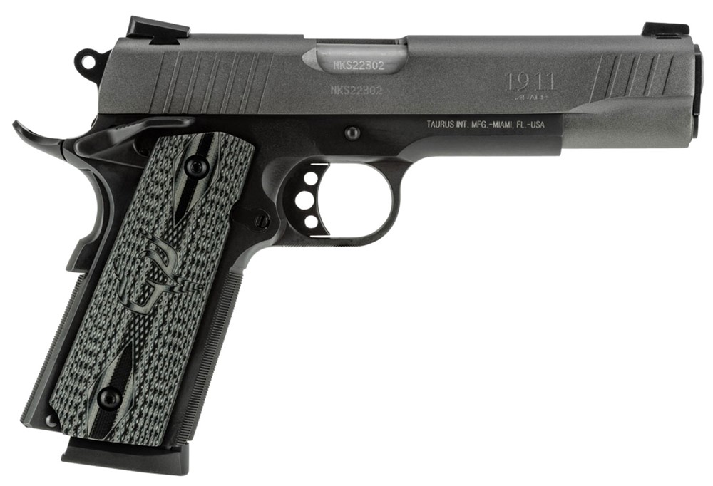 Taurus 1911 45 ACP Pistol 5 8+1 Matte/Tungsten Gray Cerakote 1191101GVZ-img-0