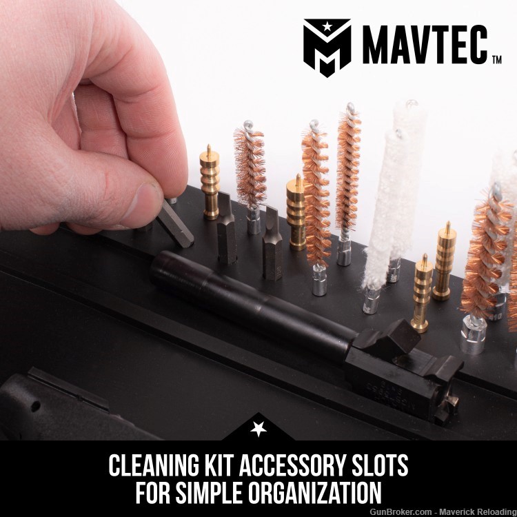 MAVTEC Premium Magnetic Gun Cleaning Mat for Pistols 12" x 20" 8mm Thick-img-5