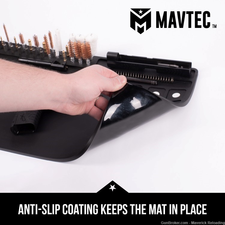 MAVTEC Premium Magnetic Gun Cleaning Mat for Pistols 12" x 20" 8mm Thick-img-6