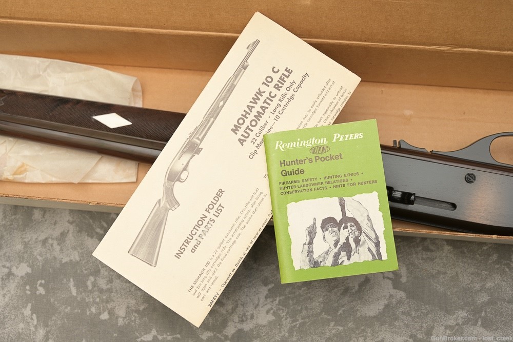 1972 Remington Mohawk 10C NIB .22LR Collector Grade * NYLON-img-4