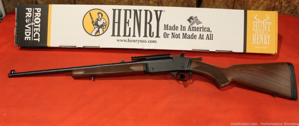 Henry H0015-3030 Single Shot 30-30 Win 22" Blued Steel-img-7