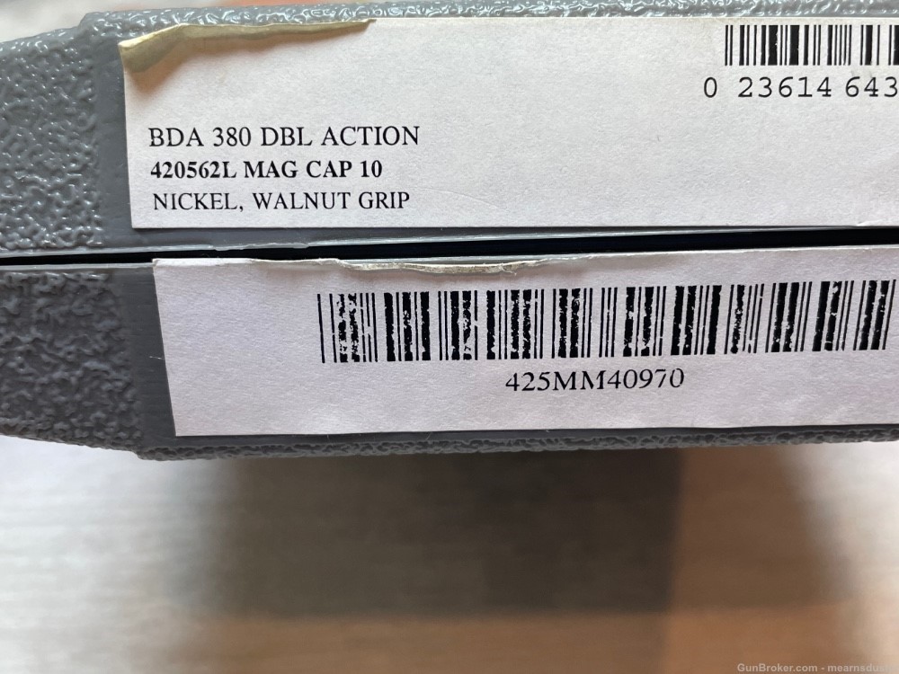  Browning BDA .380 Nickel New In Box H183-img-5