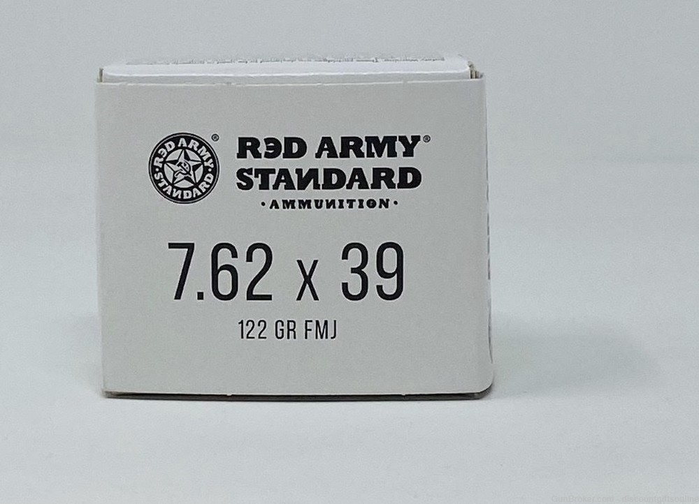 RED OPS Ammo 7.62X39 124 GR FMJ 10 Boxes of 20 Rounds 200 Rounds-img-2