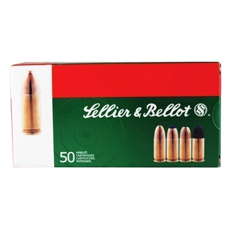 Sellier & Bellot Ammunition 45 ACP 230 Grain Full Metal Jacket 50 Rd Box-img-0