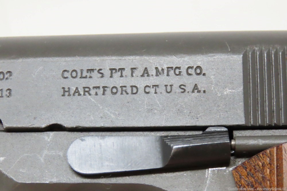 ICONIC c1918 World War I U.S. ARMY COLT Model 1911 .45 Pistol C&R GREAT WAR-img-5
