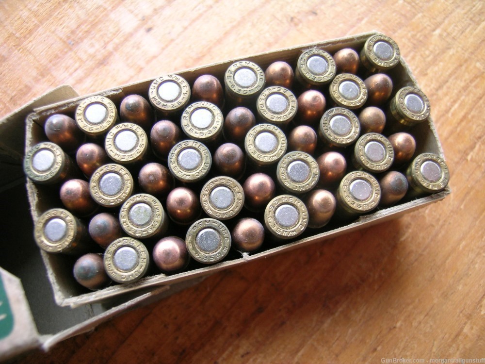 Vintage Remington Dog Bone Full 50rd Box .25 Auto/6.35mm Ammo 25acp-img-8