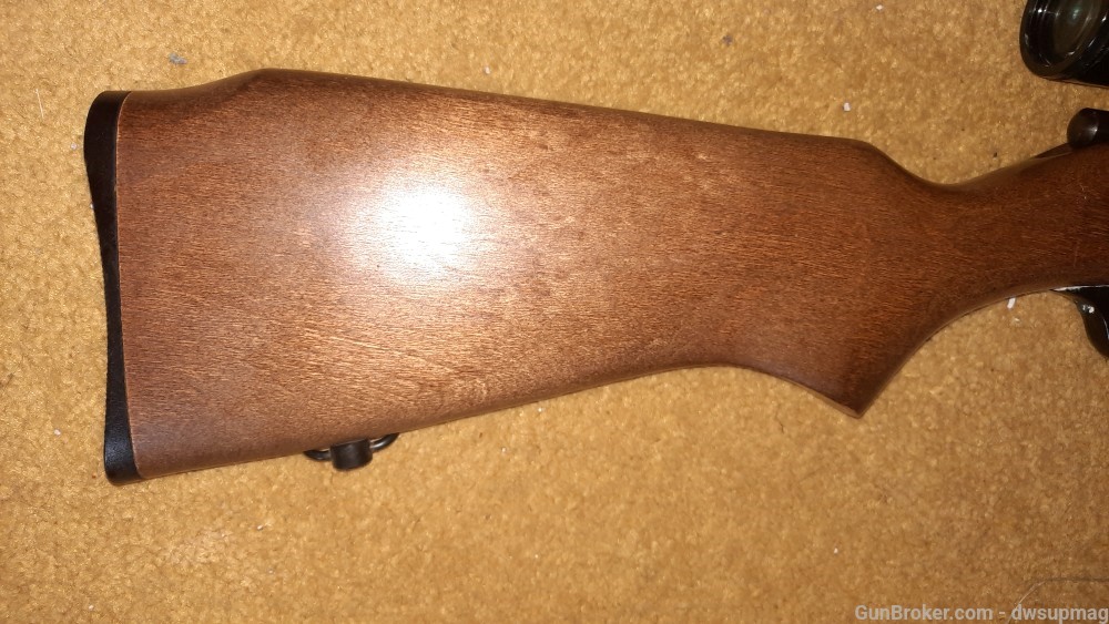 Glenfield model 25 22lr bolt action rifle with bushnell sportview scope-img-8