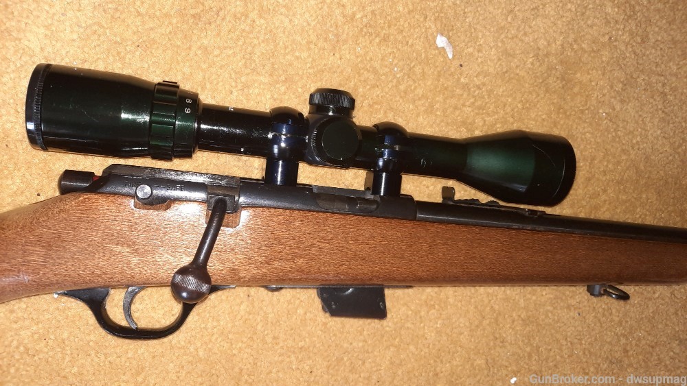 Glenfield model 25 22lr bolt action rifle with bushnell sportview scope-img-7