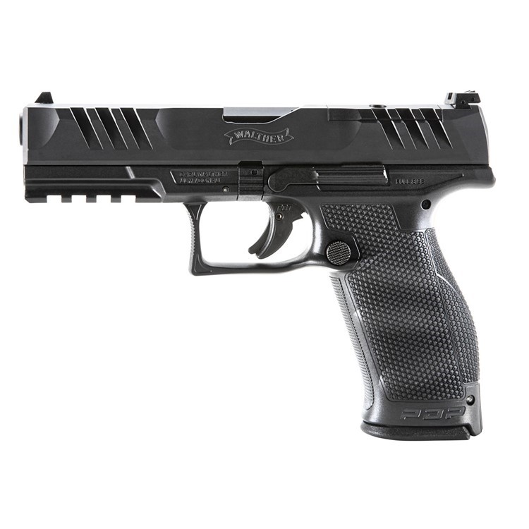 Walther PDP 9MM Full Size 4.5 Black Pistol-img-1