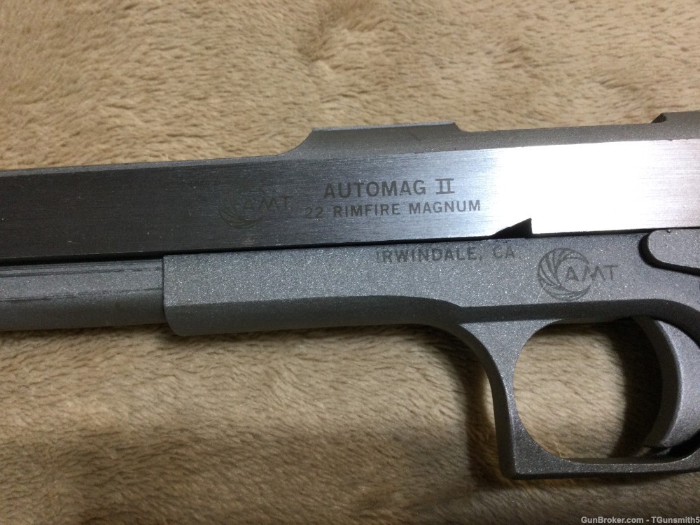 AMT AUTOMAG II PISTOL  in .22 WMR Cal.-img-6