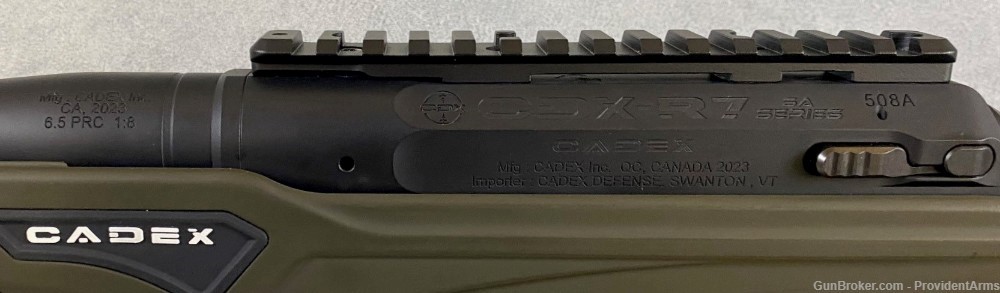 CADEX CDX-R7 SPORTER HUNTING RIFLE 6.5 PRC 24" BBL 1/8 5/8-24 HOD *NEW*-img-11