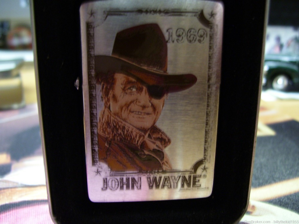 John Wayne Rooster Zippo Lighter-img-2