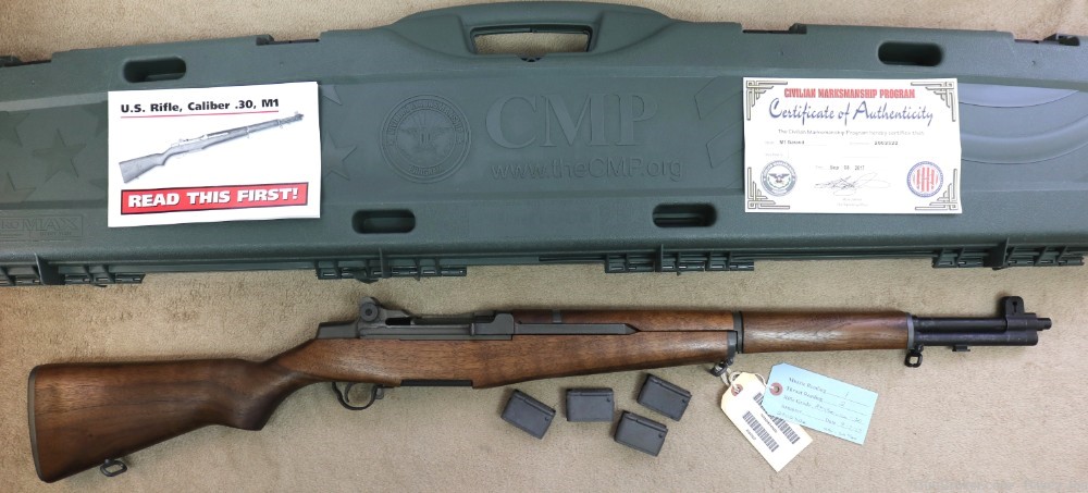 Beautiful WWII CMP M1 Garand October 1943 30-06 with paperwork-img-52