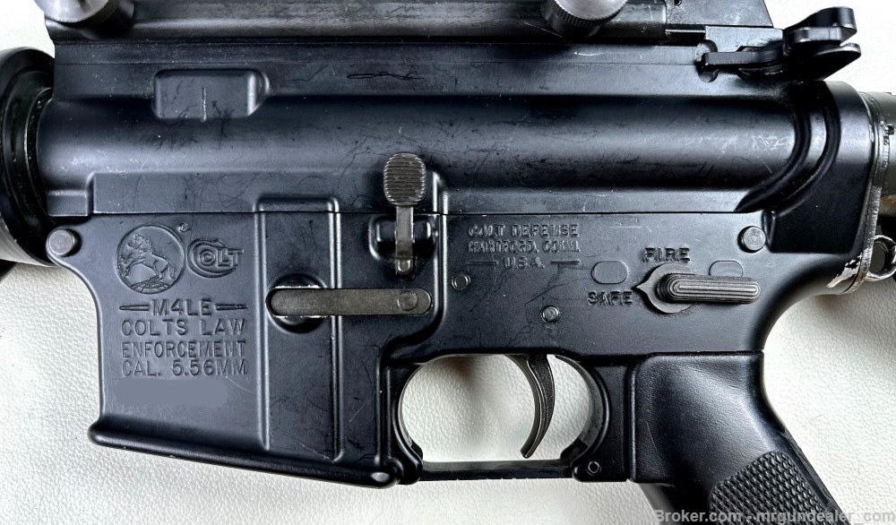 Colt M4LE 5.56 Commando SBR Colt-Defense Restricted LE6933 6933 Consecutive-img-9