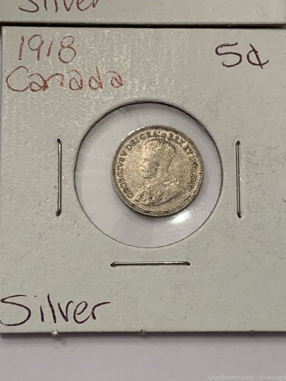 1891 - 1918 Canada 5 cent and 10 cent - 7 coins, silver -img-5