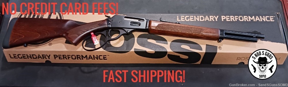 ROSSI R95 TRAPPER 30-30 16.5" LEVER ACTION RIFLE New-img-0