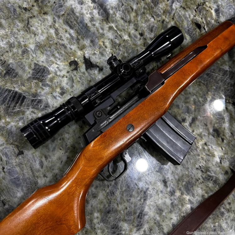 NICE 1978 Ruger Mini-14 Rifle .223 w/ Redfield 3-9x Scope & Leather Sling-img-7