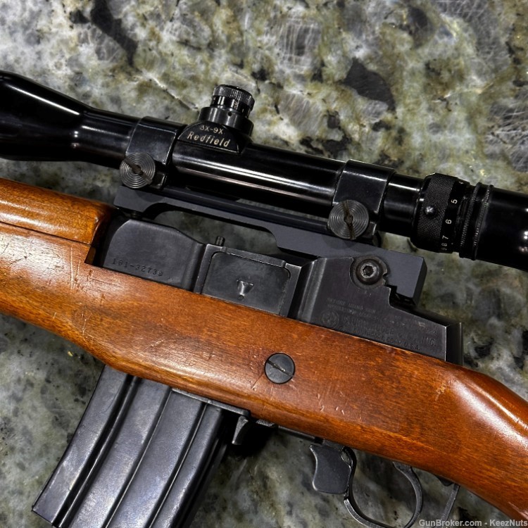 NICE 1978 Ruger Mini-14 Rifle .223 w/ Redfield 3-9x Scope & Leather Sling-img-6