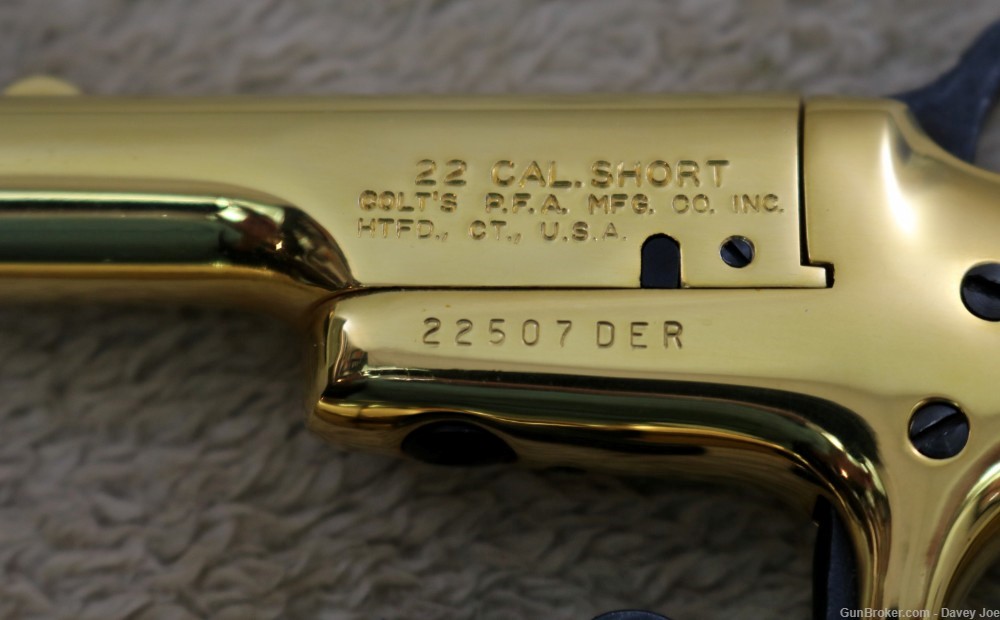 Beautiful Consecutive Numbered Colt Lady Derringer No 4 set 22 cal -img-2