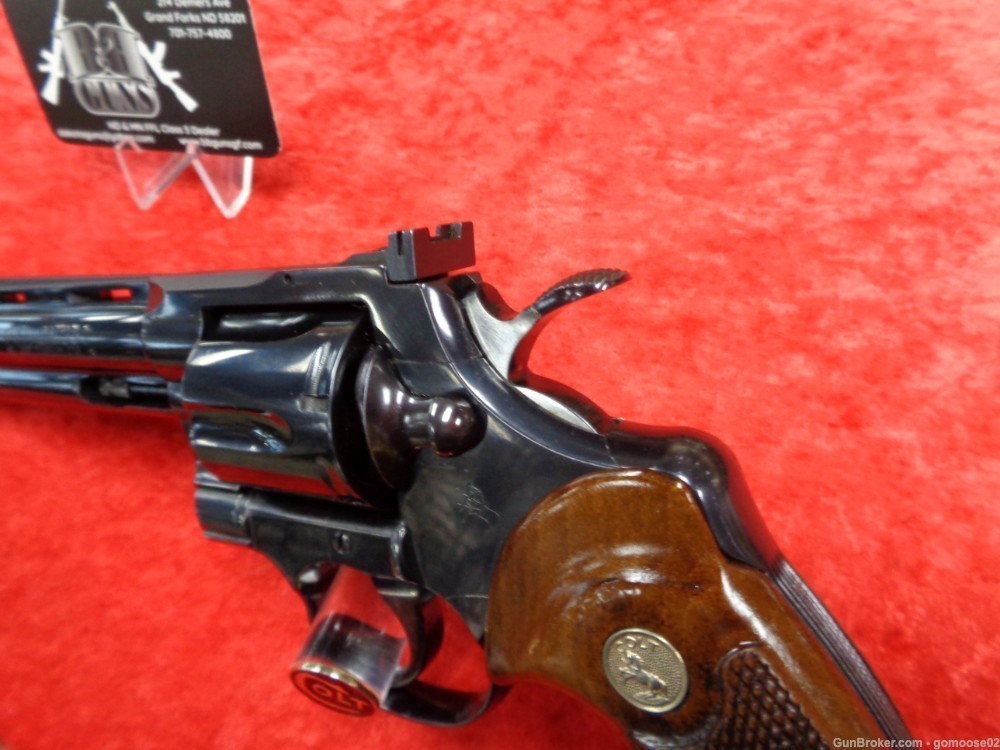 1970 COLT Python 357 Magnum Royal Blue Snake Model NICE! WE TRADE & BUY!-img-6