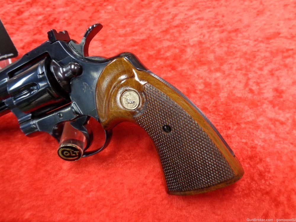 1970 COLT Python 357 Magnum Royal Blue Snake Model NICE! WE TRADE & BUY!-img-5
