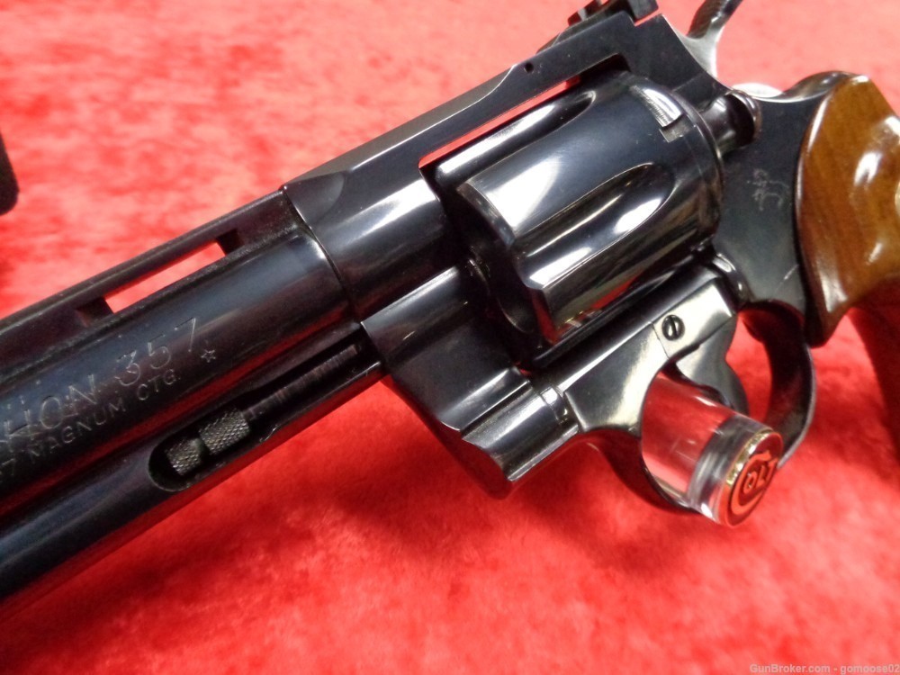 1970 COLT Python 357 Magnum Royal Blue Snake Model NICE! WE TRADE & BUY!-img-4