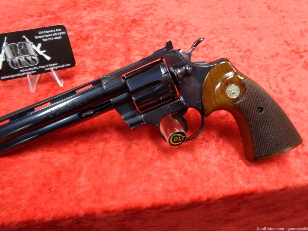 1970 COLT Python 357 Magnum Royal Blue Snake Model NICE! WE TRADE & BUY!-img-1