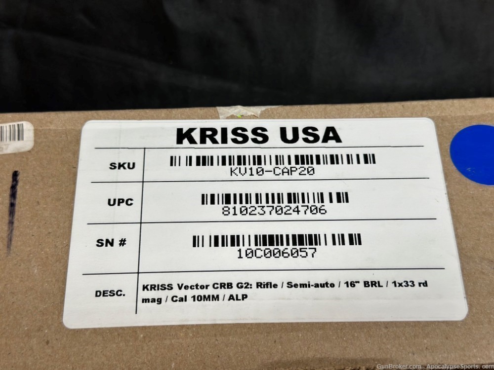 Kriss Vector 10mm Kriss-Vector KV10-CAP20 Vector Kriss-img-12