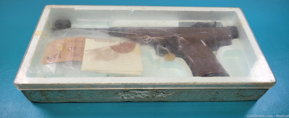 Rare Vintage Hy-Score Model 815 Air Pistol+ Box Papers & Provenance #1125-img-18