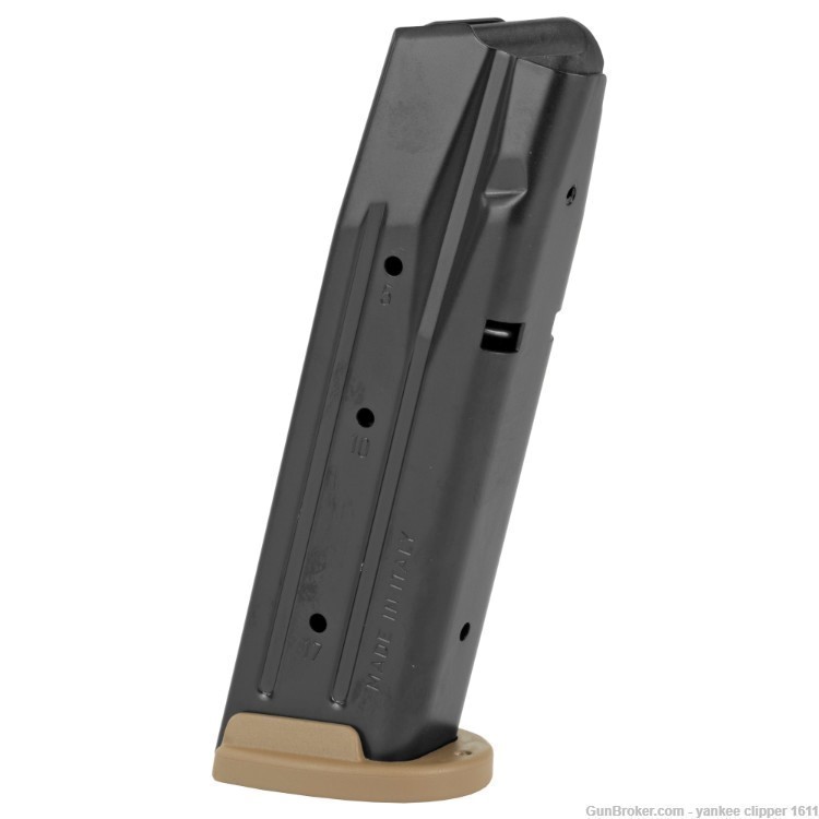 Sig P320 / P250 9mm 17Rd Magazine New Factory Coyote Base-img-1