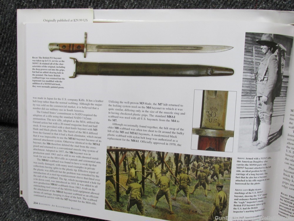 BAYONETS AN ILLUSTRATED HISTORY WITH MORE THAN 500 PHOTOGRAPHS REFER BOOK-img-26